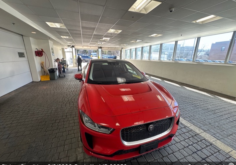 Jaguar sedan in showroom condition