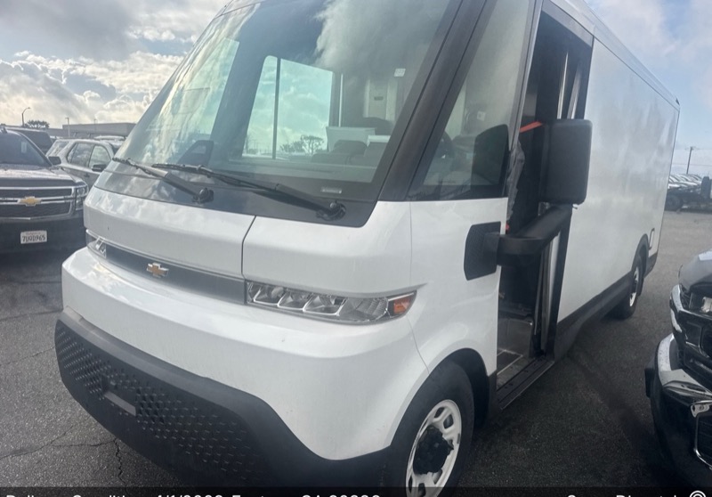 Chevrolet BrightDrop van delivery in Fontana, CA