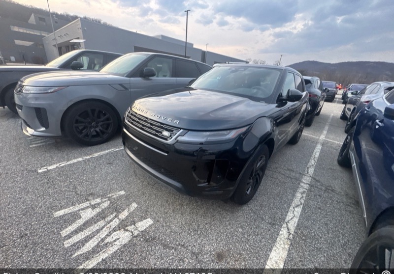 Range Rover Sport in parking lot