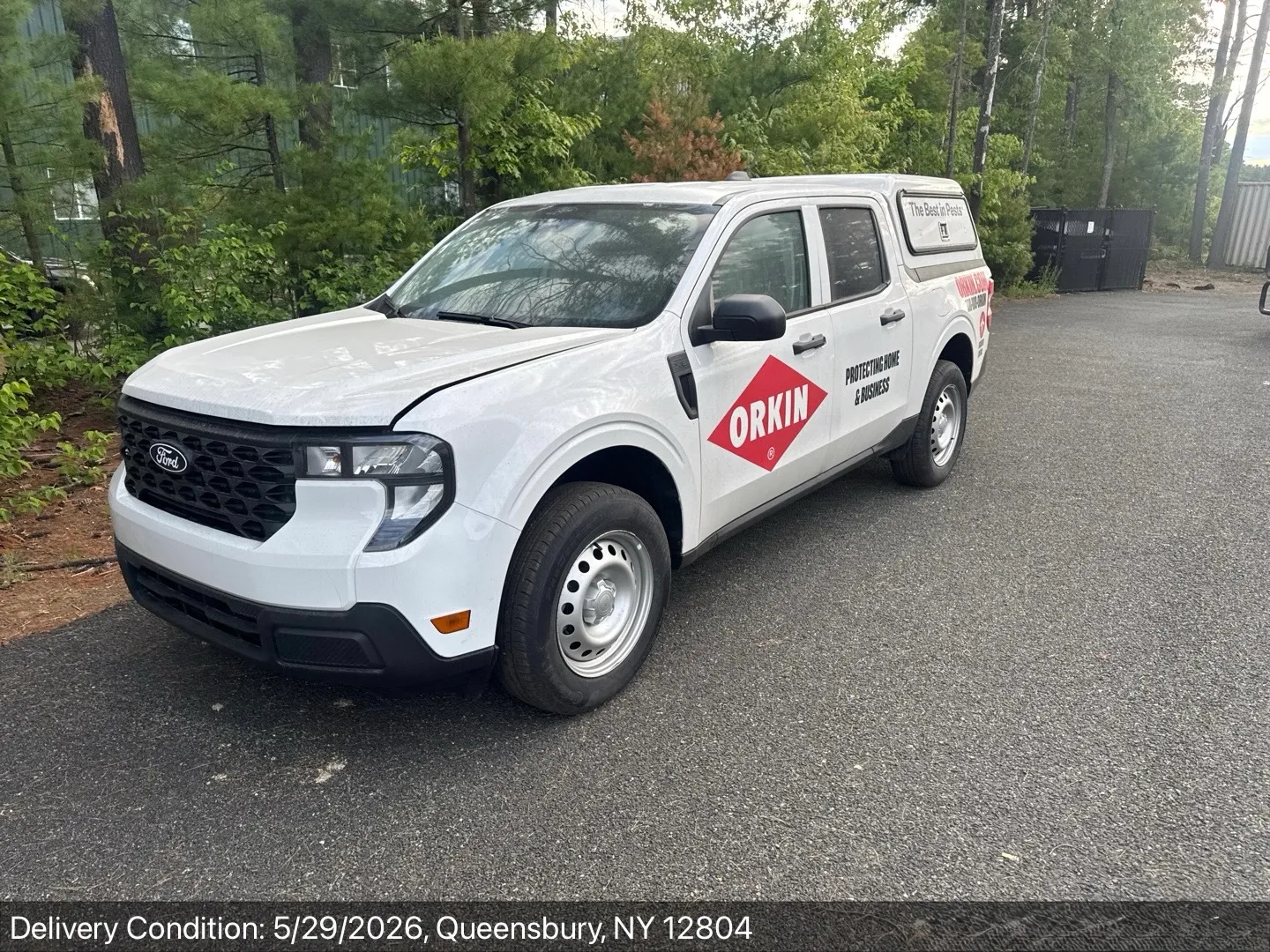 Branded commercial service pickup delivered door-to-door in Queensbury, New York